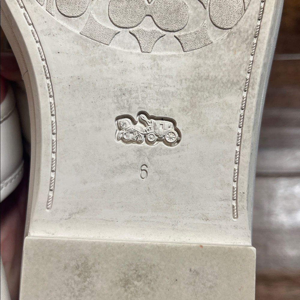 Coach Sylvie Sandal, Off-White, size 6 - Picture 10 of 10